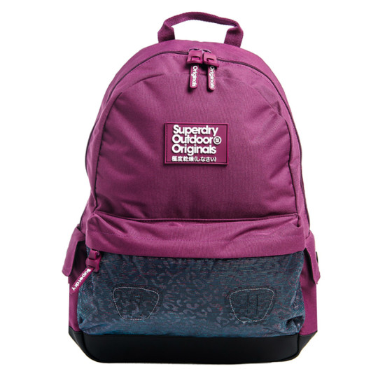Superdry Τσάντα πλάτης Leopard Mesh Pocket Montana